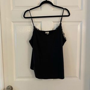 Black cami tank
